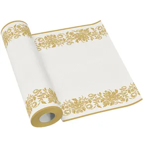 Zentralgürtel PAW AIRLAID 40 cm x 24 m Goldenes Ornament